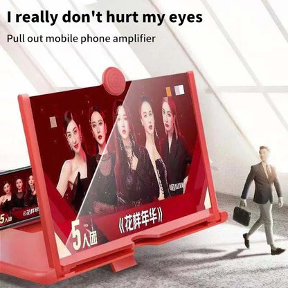 3D PHONE MAGNIFIER PROJECTOR, WATCH MOVIES AND VIDEOS ON BIGGER SCREEN FROM JUST YOUR PHONE