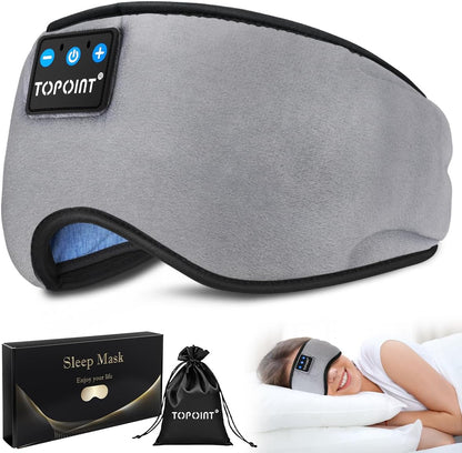 Sleep Mask Headphones with Wireless Bluetooth 