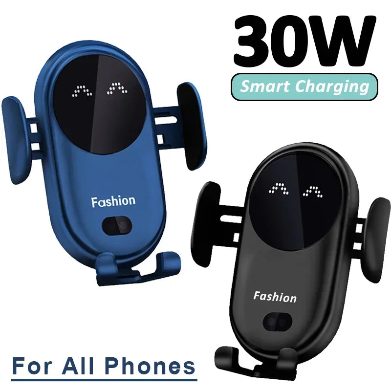 Automatic Clamping Car Wireless Charger for iPhone and Android